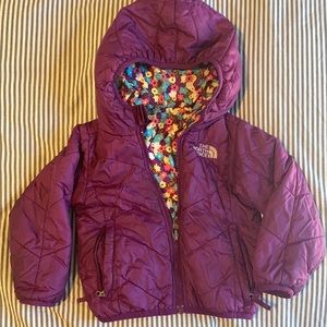 The North Face reversible hooded winter coat 2T